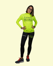 MAGLIA TECNICA MANICHE LUNGHE FLUO